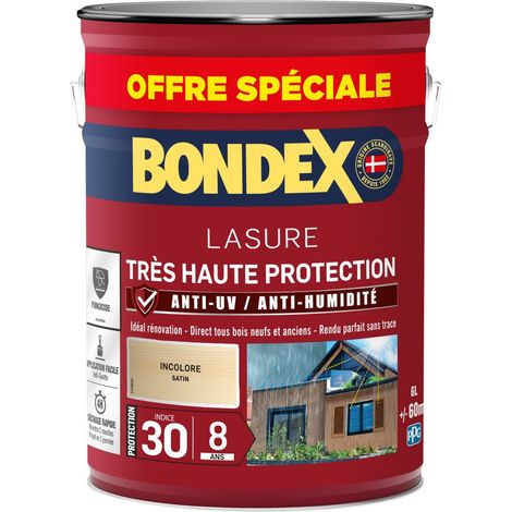 Lasure 8 anni Protezione molto alta Satinato Secchio 5l+20% gratuito