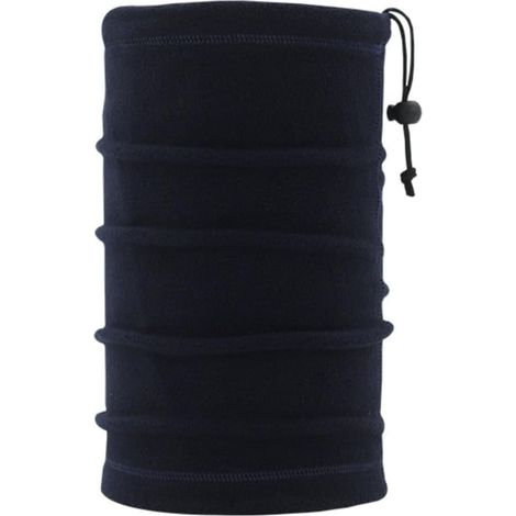 Cache-cou en polaire thermique réglable – Cagoule respirante pour le snowboard, la moto, la randonnée, la pêche par temps froid – 25 x 30 cm, bleu marine, 2530cm (1/5)