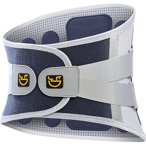 Ceinture Lombaire - Soutien Dos Réglable Avec Baleines En Acier - Pour Soulagement Douleurs Et Travail - Taille L (1/5)