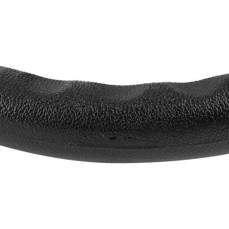 Volant sport universel 320 mm, volant de modification pour voiture avec bouton de klaxon, noir (1/5)