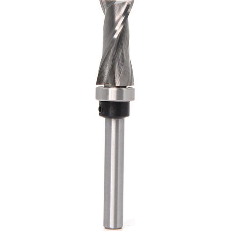 Roulement à tige de 6mm, garniture affleurante en carbure massif, mèche de routeur CNC for la coupe affleurante Standard du bois(6mm shank) (1/5)