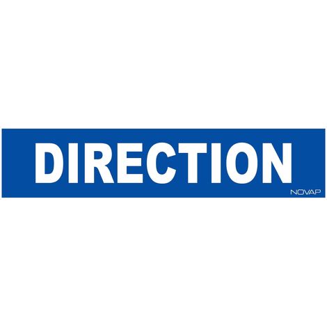 Panneau Direction - Rigide 330x75mm - 4120263
