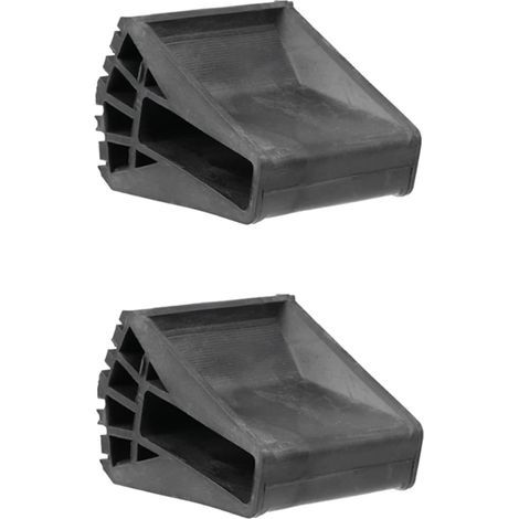 2 fundas antideslizantes para patas de escalera, almohadillas protectoras para escaleras plegables, protector de suelo para baldosas de madera, alfombrilla con aislamiento acústico y resistencia al de (1/5)