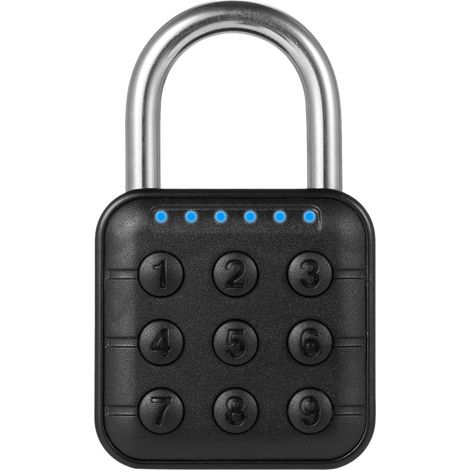 Cadenas à Code Numérique - 6 Chiffres - Étanche IP67 - Pour Casier Armoire Boîte de Rangement - 1 Pièce (1/5)