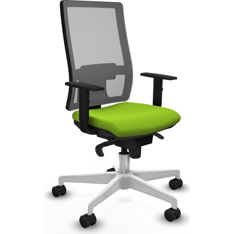 Sedia ergonomica piqueras y crespo Horna pistacchio ecopelle