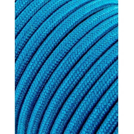 Carrete cable cordón tubular h03vv-f 2 x 0,75 mm² azul claro, 25 m (1/4)
