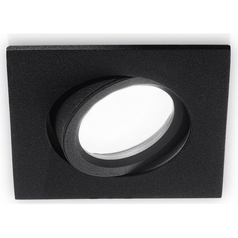 Faretto incasso led moderno gea led orim q gfa052 gu10 spot orientabile alluminio cartongesso (1/5)