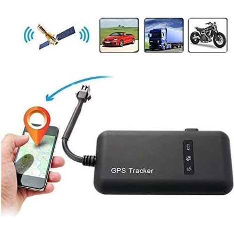 Traceur GPS, suivi de localisation en direct, sirène, application antivol pour voiture, moto, camion. (1/4)