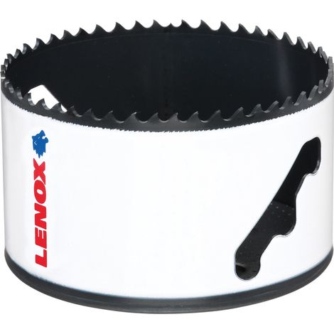LENOX SPEED SLOT Hole Saw - 89mm Diameter, 40mm Cutting Depth, Bi-Metal for Precise Drilling