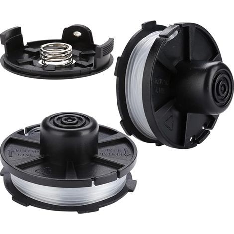 Bobine Fil pour Makita Akku Coupe Bordure DUR181 DUR141 DUR180Z DUR181Z 196146-9 195858-1 (2 Pieces) (1/5)