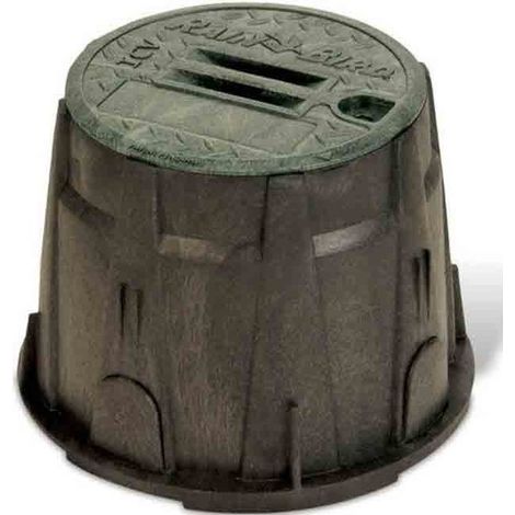 Runder und robuster Beregnungsschacht Rain Bird VB10RNDH, 33x25 cm