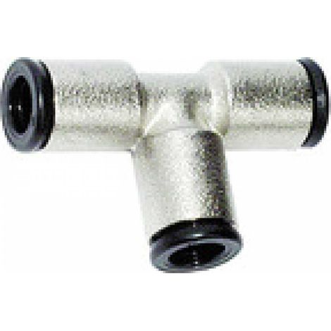 Riegler T-Verbinder »value line«, für Schlauch-Außen-Ø 6 mm, MS vern. (1/4)