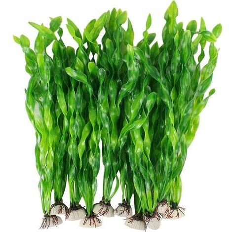 Künstliche grüne Wasserpflanze für Aquarien, Landschaftsdekoration für kleine Aquarien (1/4)