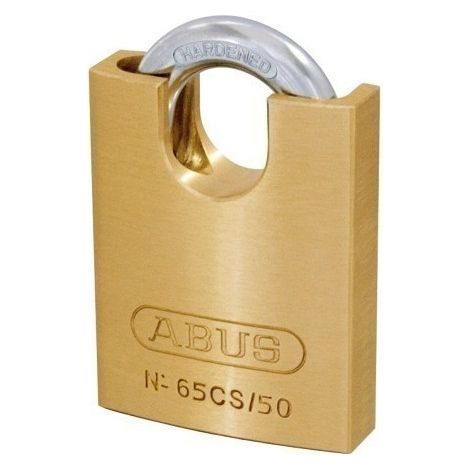 Candado Seguridad 50Mm Arco Corto Laton Abus