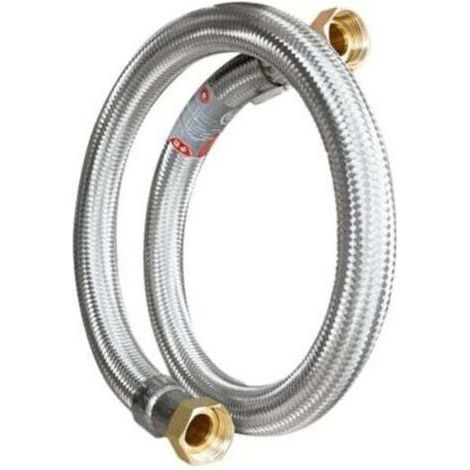100CM, 24MM - Flexible Inox ø24mm Intérieur F-f 1 pouces (26/34) Longueur 100cm (1/5)