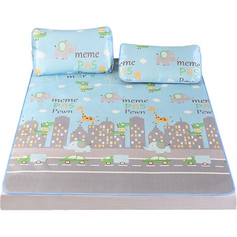 Tapis De Refroidissement - En Polyester - Pour Lit King - Avec Taie D'Oreiller - Pliable Et Respirant (1/5)