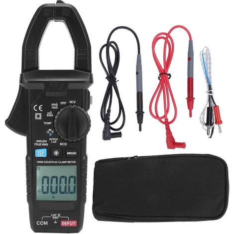 CM83C 600A/600V LCD Digital-Zangenmessgerät Spannungs- und Strommesser (True RMS) Multimeter für elektrische Anlagen