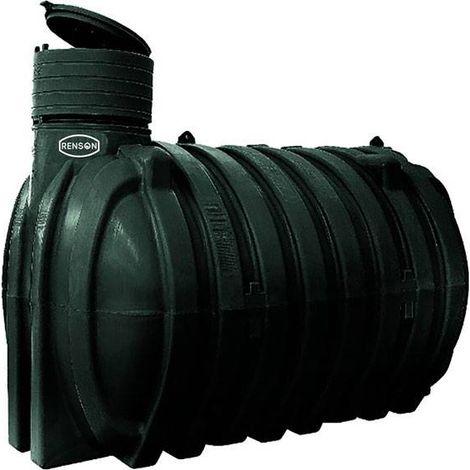 Renson – Cuve enterrable 10000 L en polyéthylène haute densité – Matériau imputrescible – Nettoyage facile – Pour chantiers humides