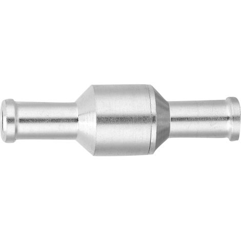 Clapet Anti-Retour Aluminium Inline Droit 8mm, Non-Retour Carburant Diesel Gaz Liquide Air (1/3)