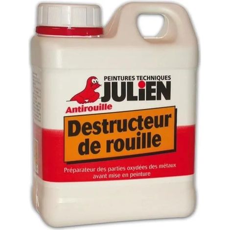 Julien OT'ROUILLE distruttore di ruggine grigio 1 litro