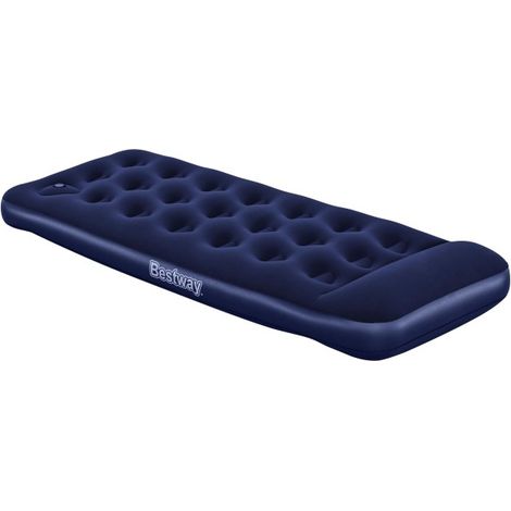 Bestway Matelas camping gonflable 1 place 185x76x28cm avec pompe à pied (1/5)
