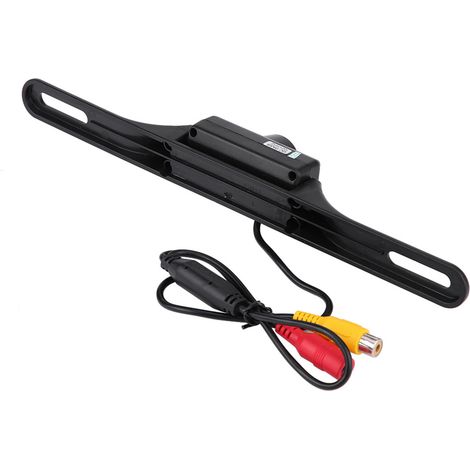 Caméra de recul 7 LED angles larges 140° pour plaque d'immatriculation, vision nocturne, étanche, marche arrière (1/5)