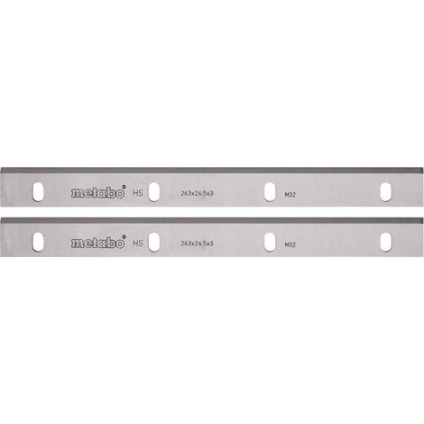 Metabo 911060167 - Cuchillos cepilladora hss 304x25x3