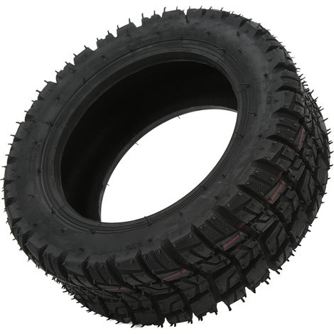 Pneu tout-terrain robuste 11 pouces pour scooter, caoutchouc épais amortissant avec valve de gonflage - 100/65-6.5 (1/5)