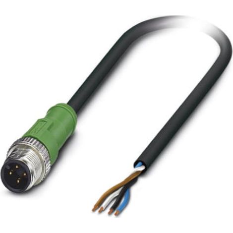 Phoenix Contact 1415588 Sensor-/Aktor-Steckverbinder, konfektioniert M12 Stecker, gerade 2.00 m Polz