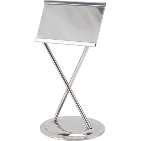 Visitenkartenetui aus Edelstahl, elegant, oxidationsbeständig, langlebig und stabil, für Büro, Partys und Meetings (silber). (1/5)
