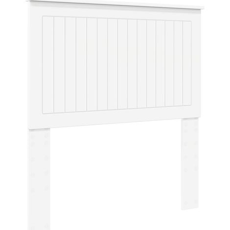 Tête de lit avec tête de lit Blanc 90 cm Bois d'ingénierie vidaXL