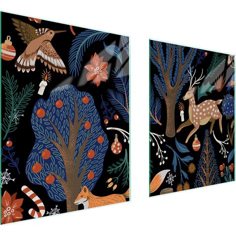 GLASSCHUTZPLATTE FÜR HERD 85x52 TIERE