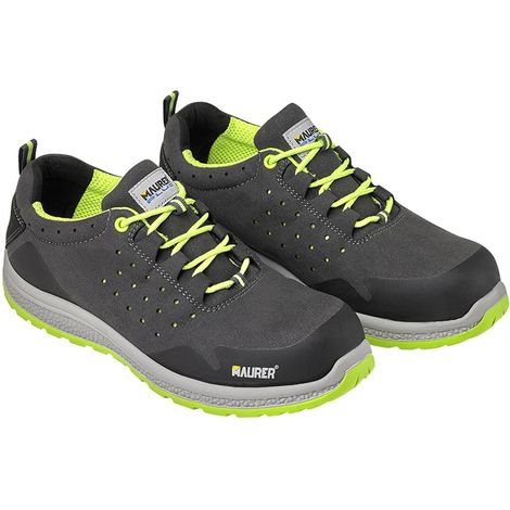 Deportiva seguridad maurer s1 modelo resia antideslizante con suela composite y resistencia a los hidrocarburos talla 42. (1/4)