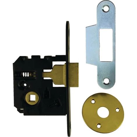 Serratura jpm small cane bolt quadrato 7 mm ottone reversibile