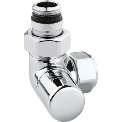 Detentore d'arredo ad angolo sx cromo 1/2 x 24-19 Arteclima