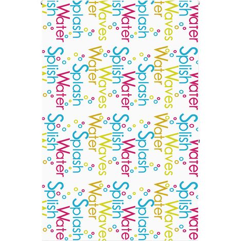 Duschrollo 160x240 cm Stoffbreite 156 cm