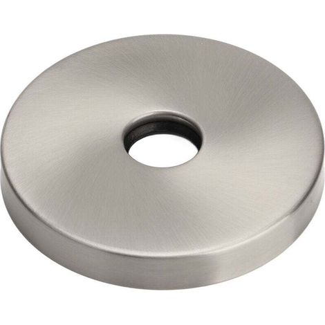 Large Shower Arm Flange 304 Stainless Steel Shower Arm Escutcheon Plate for G1/2in Brushed Hose Replacement at Home (1/5)