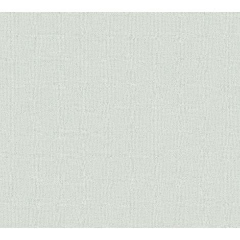 Papier peint uni vert clair Tapisserie texturée tendance et élégante pour couloir Papier peint vert pastel intissé idéal chambre (1/4)