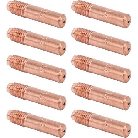 10pcs Conductive Bubbles for MIG Welding Contact Tips Small Copper Accessories 0.9mm