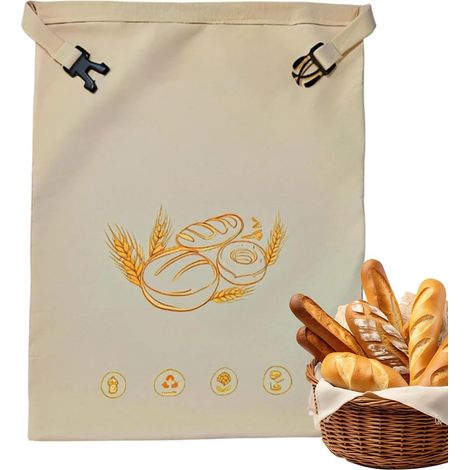 Sac À Enduit De D'Abeille - Pochette en coton réutilisable à fermeture Conservation De Fait Maison - Pour Pâtes, Fermentation, Conservation, Maison, Extérieur, (1/5)