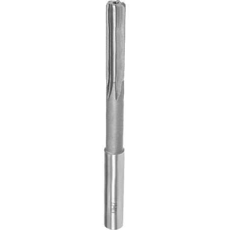Mandrin Alésoirs, 10mm Coupe Diamètre H7, Haute Vitesse Acier Droite Cannelure Fraisage Coupeur - Applications: pour Tour Perceuse Machine, 1 pièce (1/5)