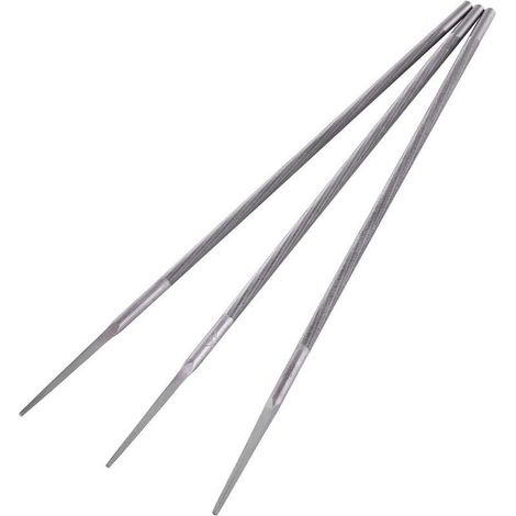Pack de 3 Limes rondes,affuteuse de chaine tronconneuse,affute chaine tronconneuse(4mm) (1/5)