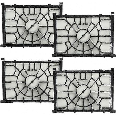 Lot de 4 filtres de protection moteur pour aspirateurs Bosch, Siemens, Y et Neff - Compatibles avec les accessoires pour aspirateurs domestiques (1/5)