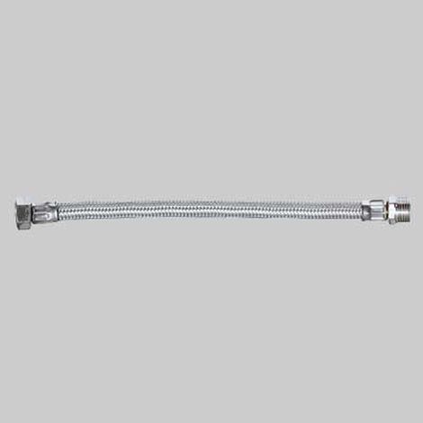 FLESSIBILE IN ACCIAIO INOX 1/2 M X 1/2 F - cm 20