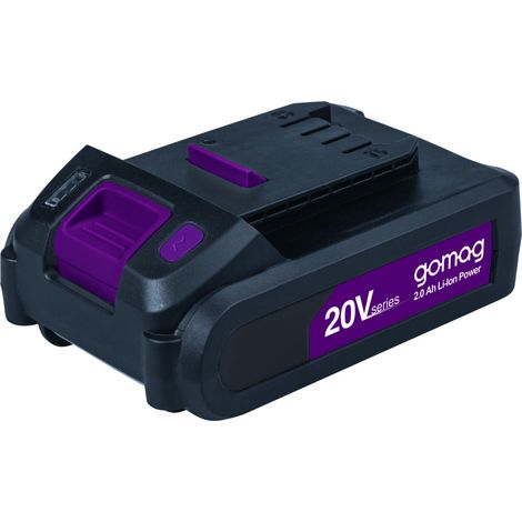 Gomag 2Ah Akku GO-ABP2.0 Ersatzakku 20V für alle 20V Gomag Geräte (1/2)