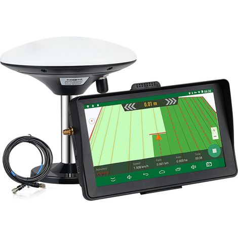 Système de navigation automatique Farm Tractor Navigator 7 pouces pour le semis et le désherbage