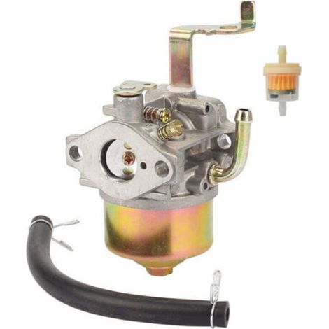 227-62450-10 Carburateur de Tondeuse à Gazon pour Robin EY20 EY15 DET180 pour Wisconsin WI-185 Groupe électrogène Remplace 228-62451-10 Carburateur de soufflerie avec Joints Bougie d'allumage
