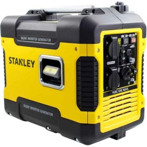 Generatore inverter silenziato 2,7 kw stanley - sig  3000s