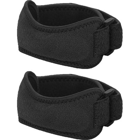 Genouillères en silicone absorbant les chocs, sangles d'haltérophilie, protections articulaires de compression (1/5)