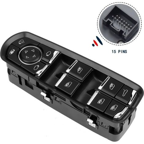 Interrupteur de Commande de Vitre électrique pour Porsche Cayenne 2011-2016 - Accessoire Auto (1/5)